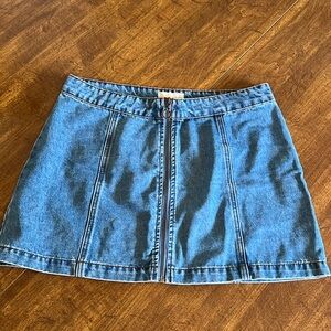 Altar’d State Jean Skirt